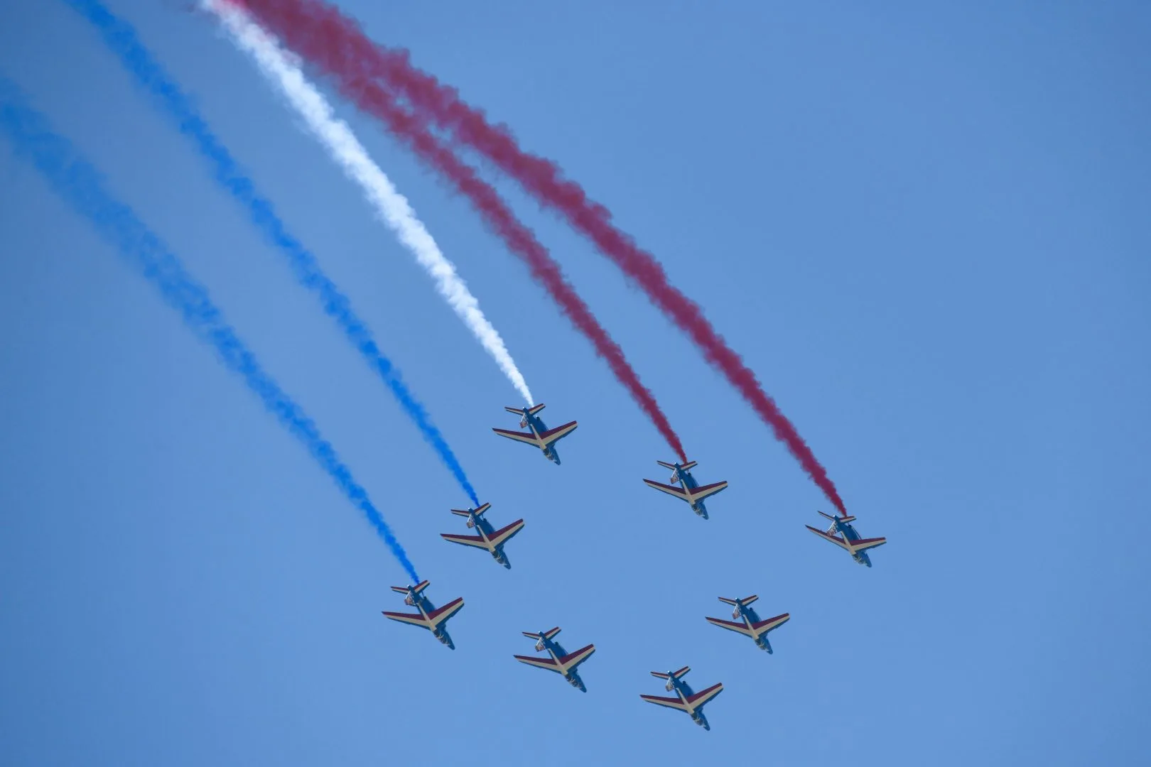Patrouille de France, salon du Bourget